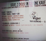 Kavarna Bodi menu