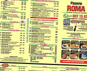 Pizzeria Roma menu