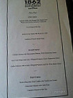 1862 At David Walley's menu