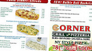 Corner Grill N Pizzeria menu