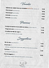 L'ours Blanc menu