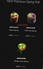 Sushi Shop menu