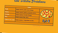 Home's Pizza menu