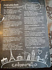 Cabarelo menu