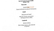 Le Cordon Rouge menu