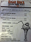 Sugar Shack Jamaican Restaurant menu