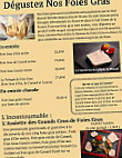 Le Goldert menu