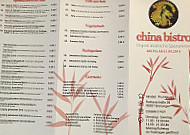 China Bistro (breitungen) menu