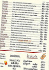 Pizza Léa menu