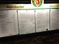 Gasthaus zum Ochsen menu