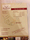 Restaurant Platon menu