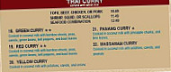 Chopstix Thai menu