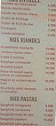 L'auberge Du Thar menu