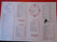 Creperie des Arts menu