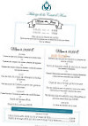 Auberge De La Court D'aron menu