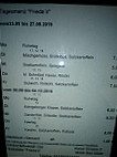 Katja Rudolph Gaststätte Friedas menu