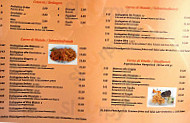 Dolce Angolo menu