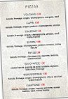 Le Petit Fourneau menu