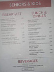 Hesperia House menu