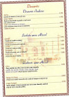 Indien Montauban menu