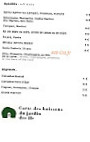 Le Jardin Des Ifs menu