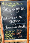 Le Bistro menu