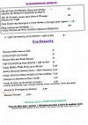 Restaurant de l'Ange menu