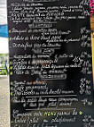 Etang du Coucou menu