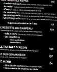 Le Chapeau De Paille menu