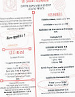 Le Saint Romain menu