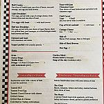 Silver Creek Cookhouse menu