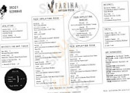 Farina Artisan Pizza menu