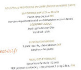 Le Moulin De Lourmarin menu