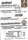 Gaststätte Zur Krone menu