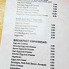 Lorenzos Cabana menu