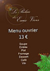 Le Relais Des Eaux Vives menu