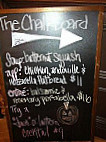 The Chalkboard inside