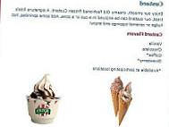 Rita’s Italian Ice Frozen Custard menu