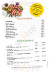 La Rotonde menu