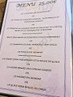 Le G-B menu