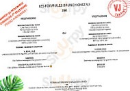 Vj Cantine menu