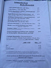 Weißbräu Huber menu