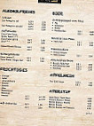 Mediterraneé menu