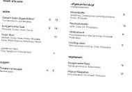 Freistil. menu