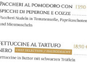 La Fattoria menu