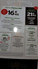 Pizza Pai menu