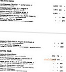 Le Comptoir Des Epicurieux menu