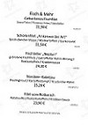 Fischrestaurant Neptun (neu) menu