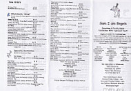 Sam I Am Bagels menu