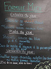 Le Bistrot De La Poste menu